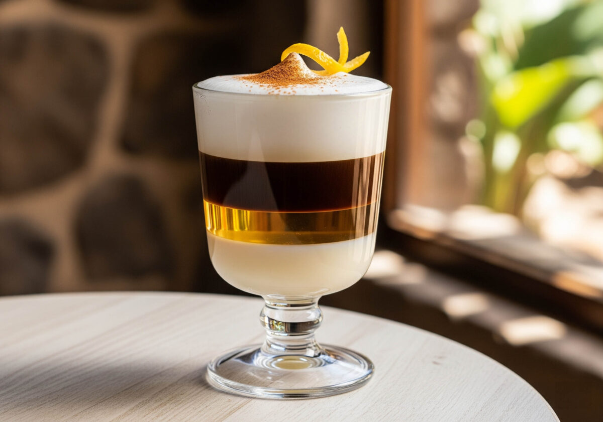 Kawa barraquito pochodząca z Wysp Kanaryjskich